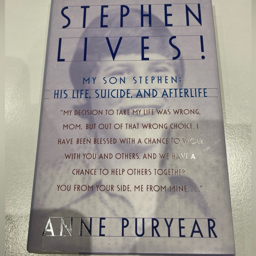 Stephen Lives by Anne Puryear 1st edition hardcover book